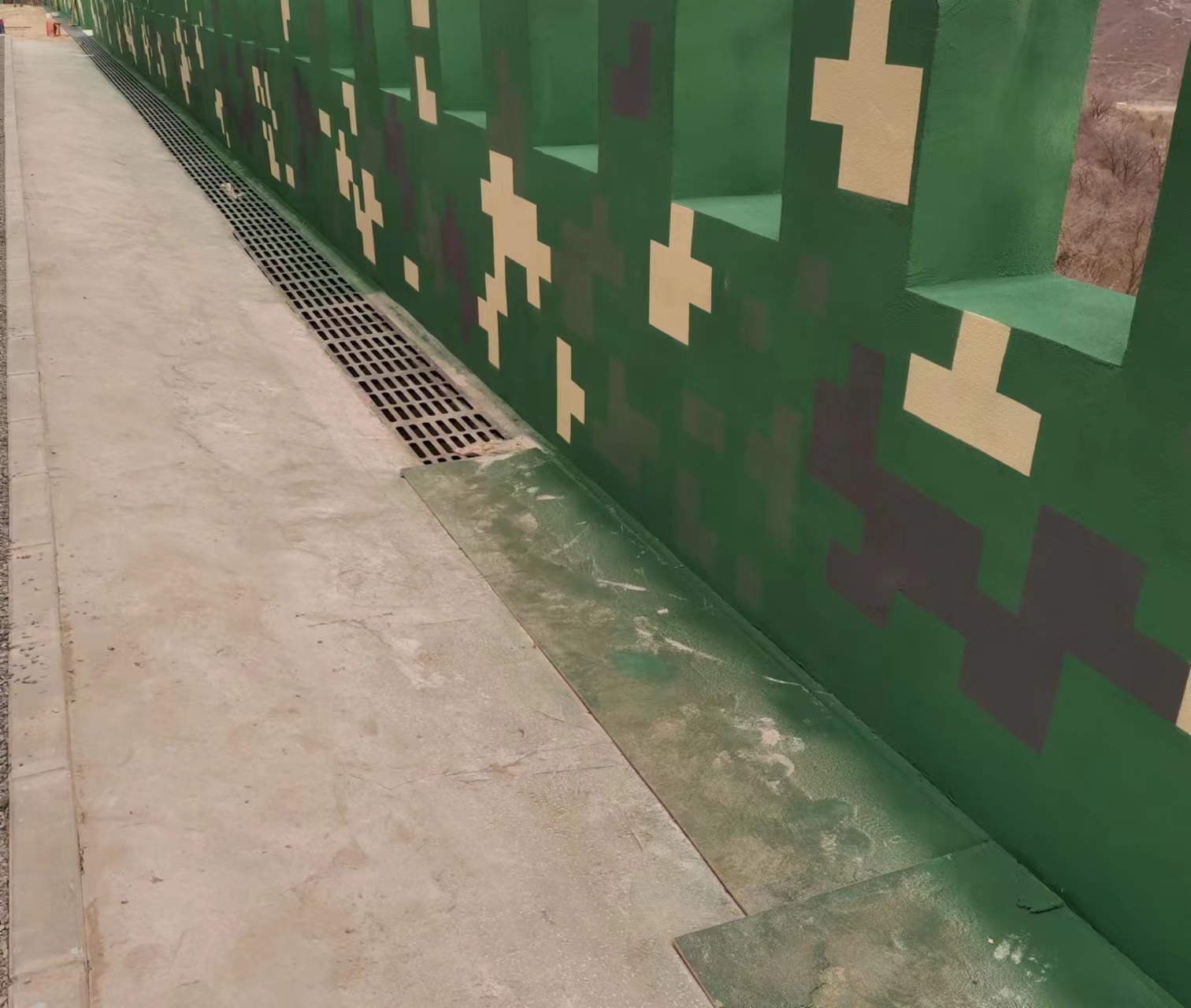 衢州围墙迷彩喷涂,数迷彩漆